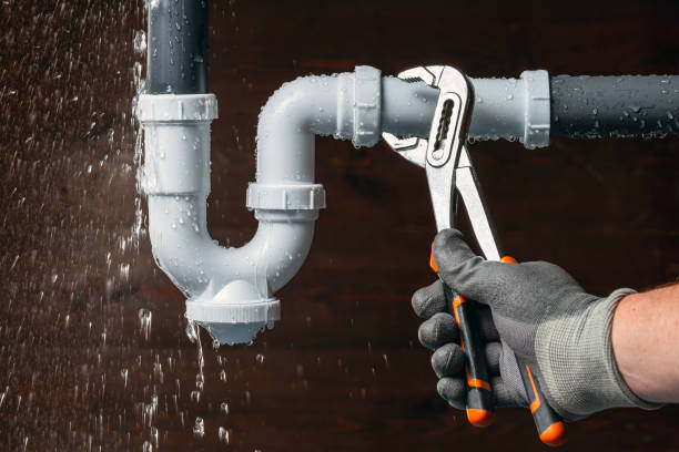 Professional Plumbing technician working in Crescent, IA
